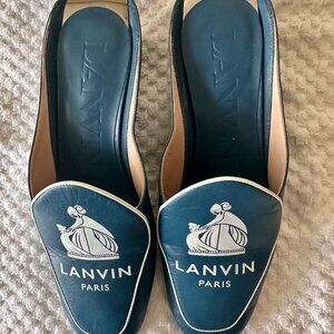 Lanvin Women's Wedge Banana Mules